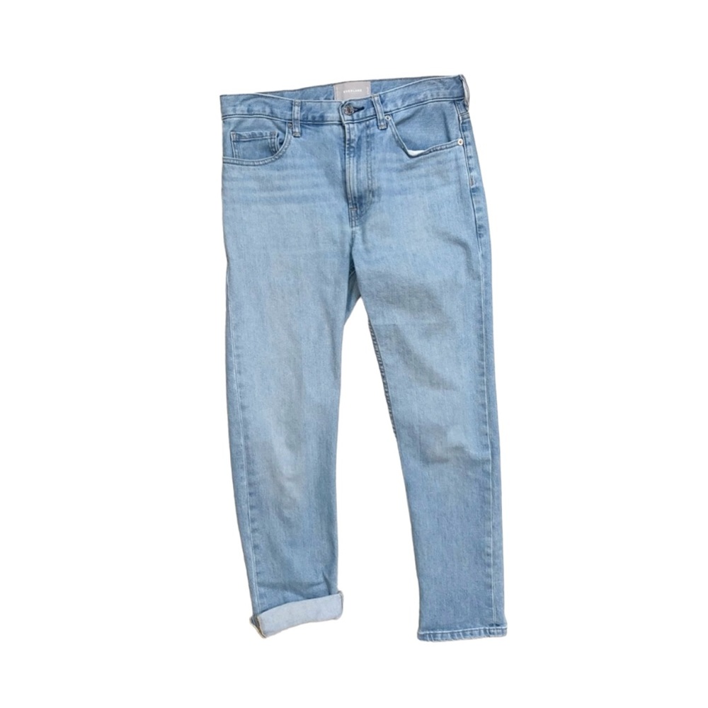 EVERLANE light blue crop JEANS women’s size 27 roll type